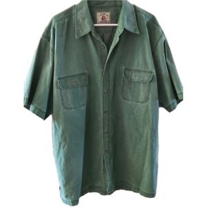 American Blue Authentics Denim Shirt Mens XL Button Up Workwear